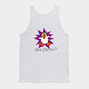 Bird needs Coffee Tank Top